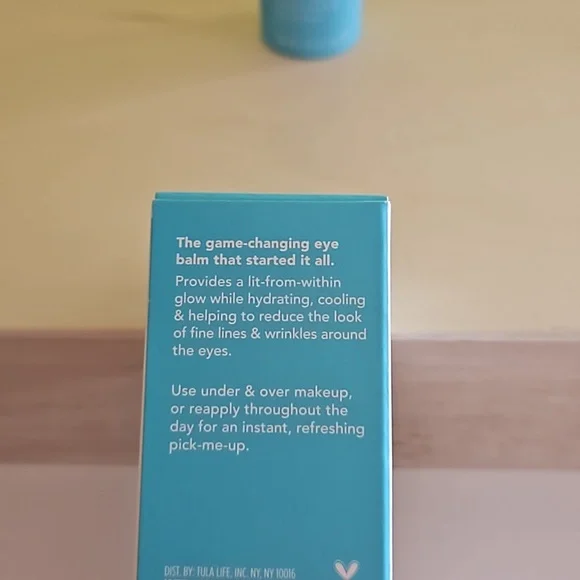 NWT Tula Skincare Glow + Get it Cooling Brightening eye balm - Picture 3 of 8